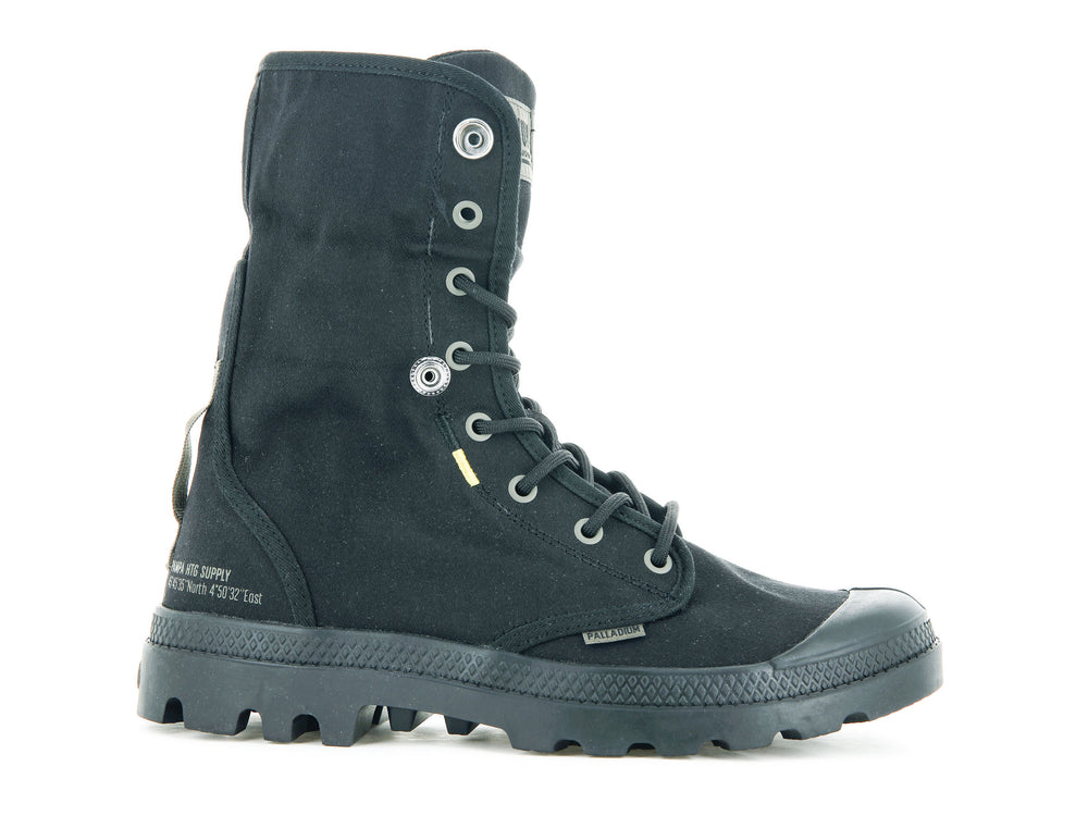 Botas Palladium PAMPA BAGGY SUPPLY Mujer Negras | Costa Rica-23197